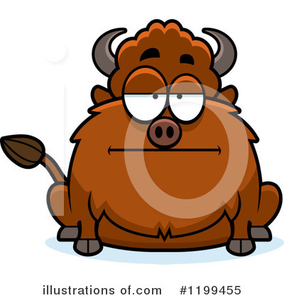Royalty-Free (RF) Buffalo Clipart Illustration by Cory Thoman - Stock Sample #1199455