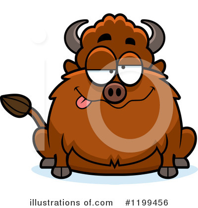 Royalty-Free (RF) Buffalo Clipart Illustration by Cory Thoman - Stock Sample #1199456