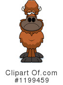 Buffalo Clipart #1199459 by Cory Thoman