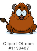 Buffalo Clipart #1199467 by Cory Thoman