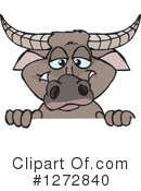 Buffalo Clipart #1272840 by Dennis Holmes Designs