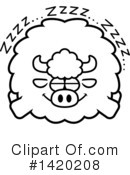 Buffalo Clipart #1420208 by Cory Thoman