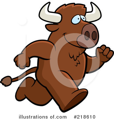 Royalty-Free (RF) Buffalo Clipart Illustration by Cory Thoman - Stock Sample #218610