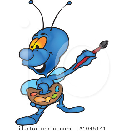 Royalty-Free (RF) Bug Clipart Illustration by dero - Stock Sample #1045141