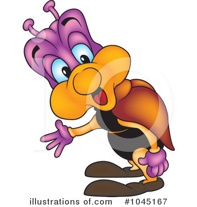 Royalty-Free (RF) Bug Clipart Illustration by dero - Stock Sample #1045167