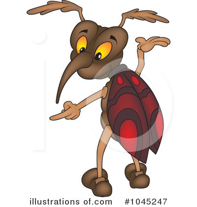 Royalty-Free (RF) Bug Clipart Illustration by dero - Stock Sample #1045247