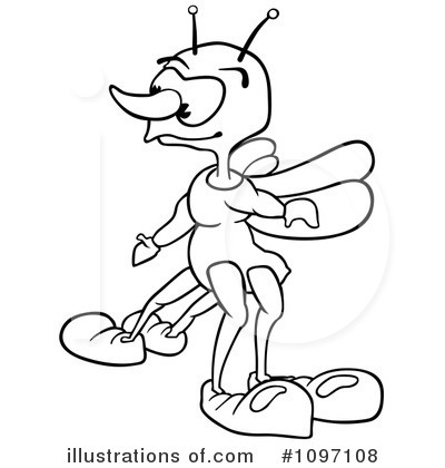 Royalty-Free (RF) Bug Clipart Illustration by dero - Stock Sample #1097108