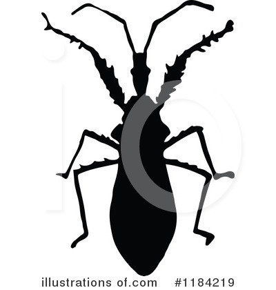 Royalty-Free (RF) Bug Clipart Illustration by Prawny Vintage - Stock Sample #1184219