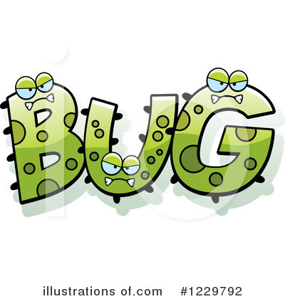 Royalty-Free (RF) Bug Clipart Illustration by Cory Thoman - Stock Sample #1229792