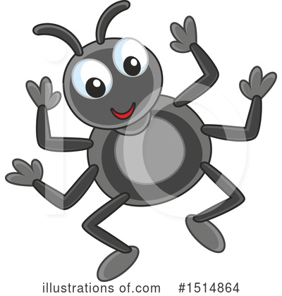 Royalty-Free (RF) Bug Clipart Illustration by Alex Bannykh - Stock Sample #1514864
