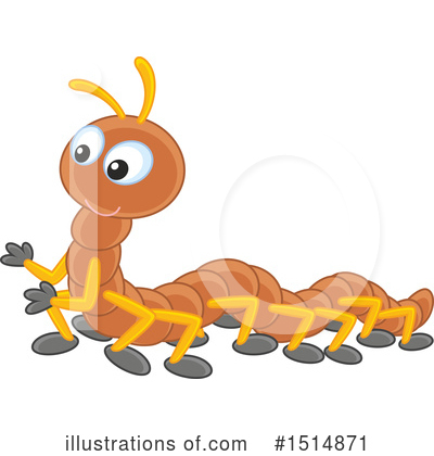 Centipede Clipart #1514871 by Alex Bannykh