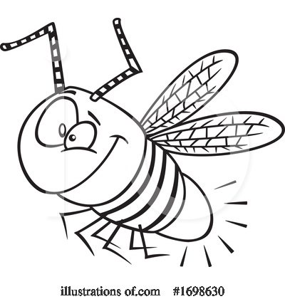 Royalty-Free (RF) Bug Clipart Illustration by toonaday - Stock Sample #1698630