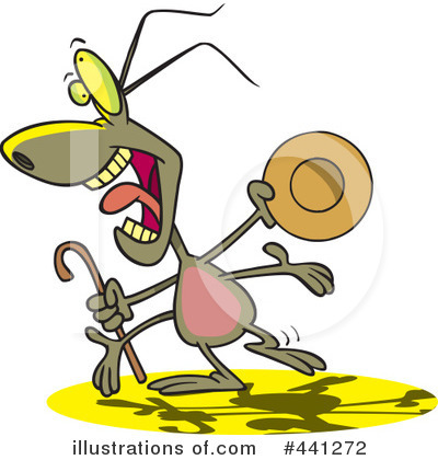 Royalty-Free (RF) Bug Clipart Illustration by toonaday - Stock Sample #441272
