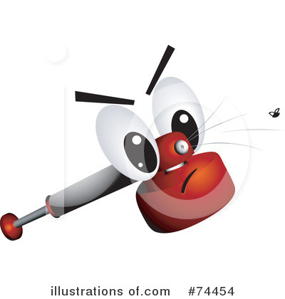 Royalty-Free (RF) Bug Spray Clipart Illustration by BNP Design Studio - Stock Sample #74454