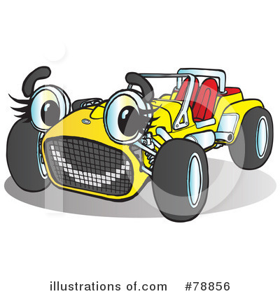 Royalty-Free (RF) Buggy Clipart Illustration by Snowy - Stock Sample #78856