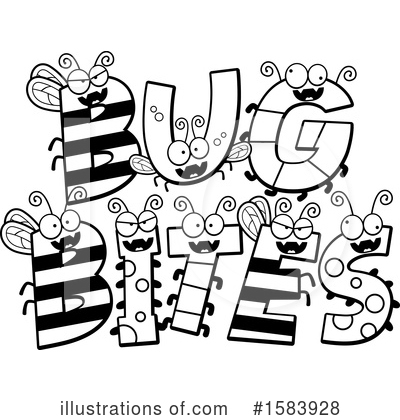 Royalty-Free (RF) Bugs Clipart Illustration by Cory Thoman - Stock Sample #1583928