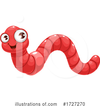 Worm Clipart #1727270 by Vector Tradition SM