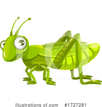 Grasshoppers Clipart #1727281 by Vector Tradition SM