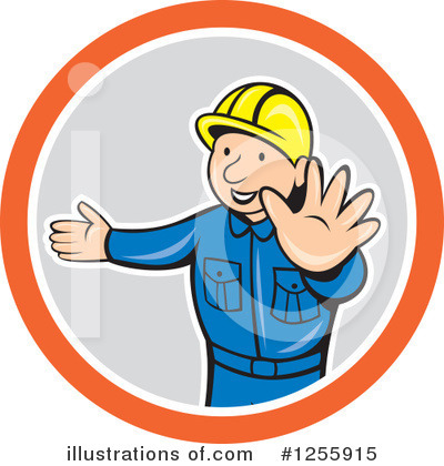 Road Work Clipart #1255915 by patrimonio