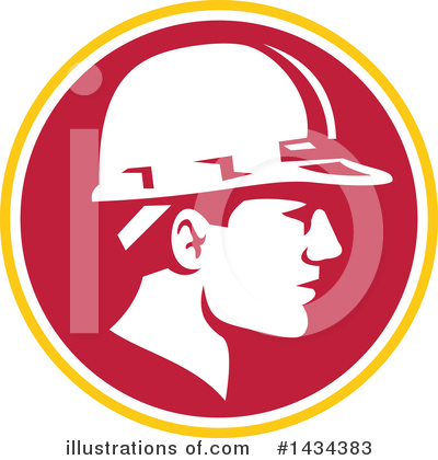 Royalty-Free (RF) Builder Clipart Illustration by patrimonio - Stock Sample #1434383