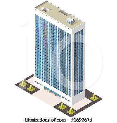 Royalty-Free (RF) Building Clipart Illustration by Vector Tradition SM - Stock Sample #1692673