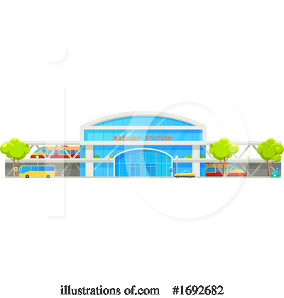 Station Clipart #1692682 by Vector Tradition SM