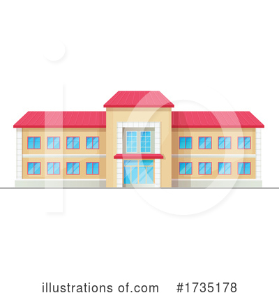 Royalty-Free (RF) Building Clipart Illustration by Vector Tradition SM - Stock Sample #1735178