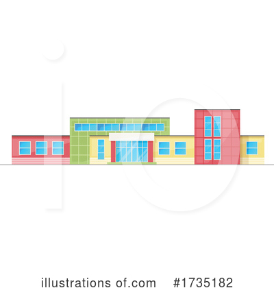 Royalty-Free (RF) Building Clipart Illustration by Vector Tradition SM - Stock Sample #1735182