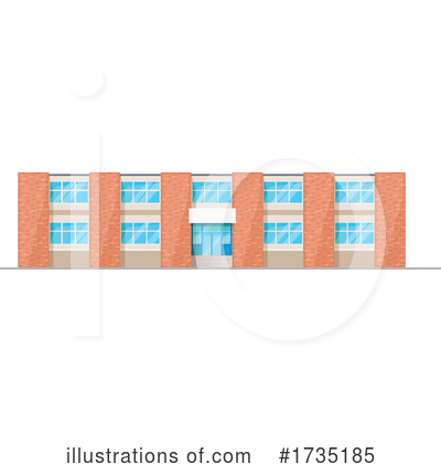 Royalty-Free (RF) Building Clipart Illustration by Vector Tradition SM - Stock Sample #1735185