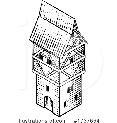 Royalty-Free (RF) Building Clipart Illustration by AtStockIllustration - Stock Sample #1737664