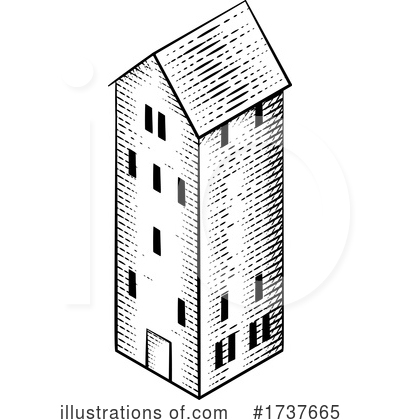 Royalty-Free (RF) Building Clipart Illustration by AtStockIllustration - Stock Sample #1737665