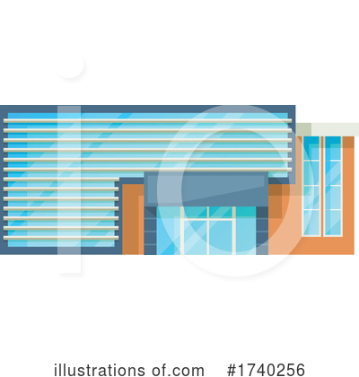 Royalty-Free (RF) Building Clipart Illustration by Vector Tradition SM - Stock Sample #1740256
