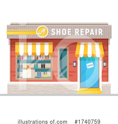 Shoe Clipart #1740759 by Vector Tradition SM