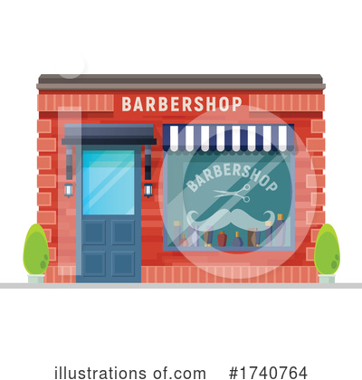 Barbershop Clipart #1740764 by Vector Tradition SM
