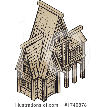 Royalty-Free (RF) Building Clipart Illustration by AtStockIllustration - Stock Sample #1740878