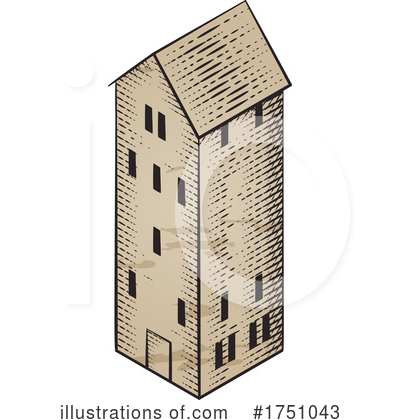 Royalty-Free (RF) Building Clipart Illustration by AtStockIllustration - Stock Sample #1751043