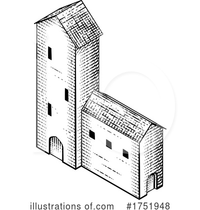 Royalty-Free (RF) Building Clipart Illustration by AtStockIllustration - Stock Sample #1751948