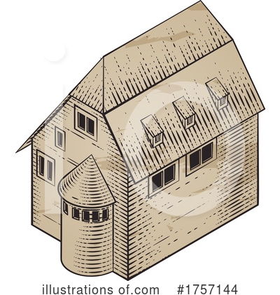 Royalty-Free (RF) Building Clipart Illustration by AtStockIllustration - Stock Sample #1757144