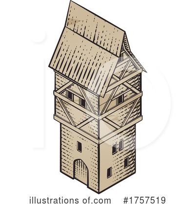 Royalty-Free (RF) Building Clipart Illustration by AtStockIllustration - Stock Sample #1757519