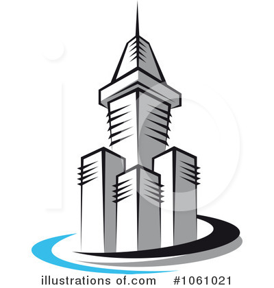 Royalty-Free (RF) Buildings Clipart Illustration by Vector Tradition SM - Stock Sample #1061021