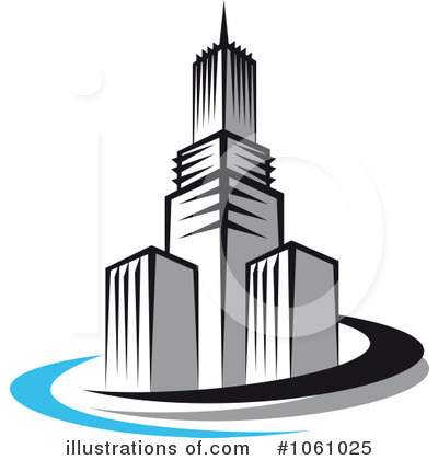 Royalty-Free (RF) Buildings Clipart Illustration by Vector Tradition SM - Stock Sample #1061025