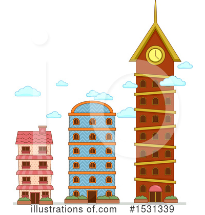 Royalty-Free (RF) Buildings Clipart Illustration by BNP Design Studio - Stock Sample #1531339