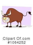 Bull Clipart #1064252 by Hit Toon