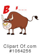 Bull Clipart #1064256 by Hit Toon
