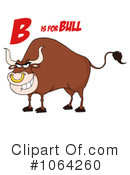 Bull Clipart #1064260 by Hit Toon