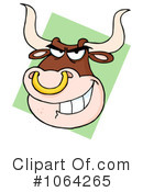 Bull Clipart #1064265 by Hit Toon