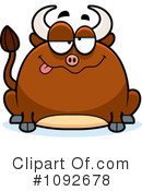 Bull Clipart #1092678 by Cory Thoman