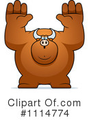 Bull Clipart #1114774 by Cory Thoman