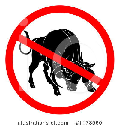 Royalty-Free (RF) Bull Clipart Illustration by AtStockIllustration - Stock Sample #1173560
