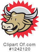 Bull Clipart #1242120 by patrimonio